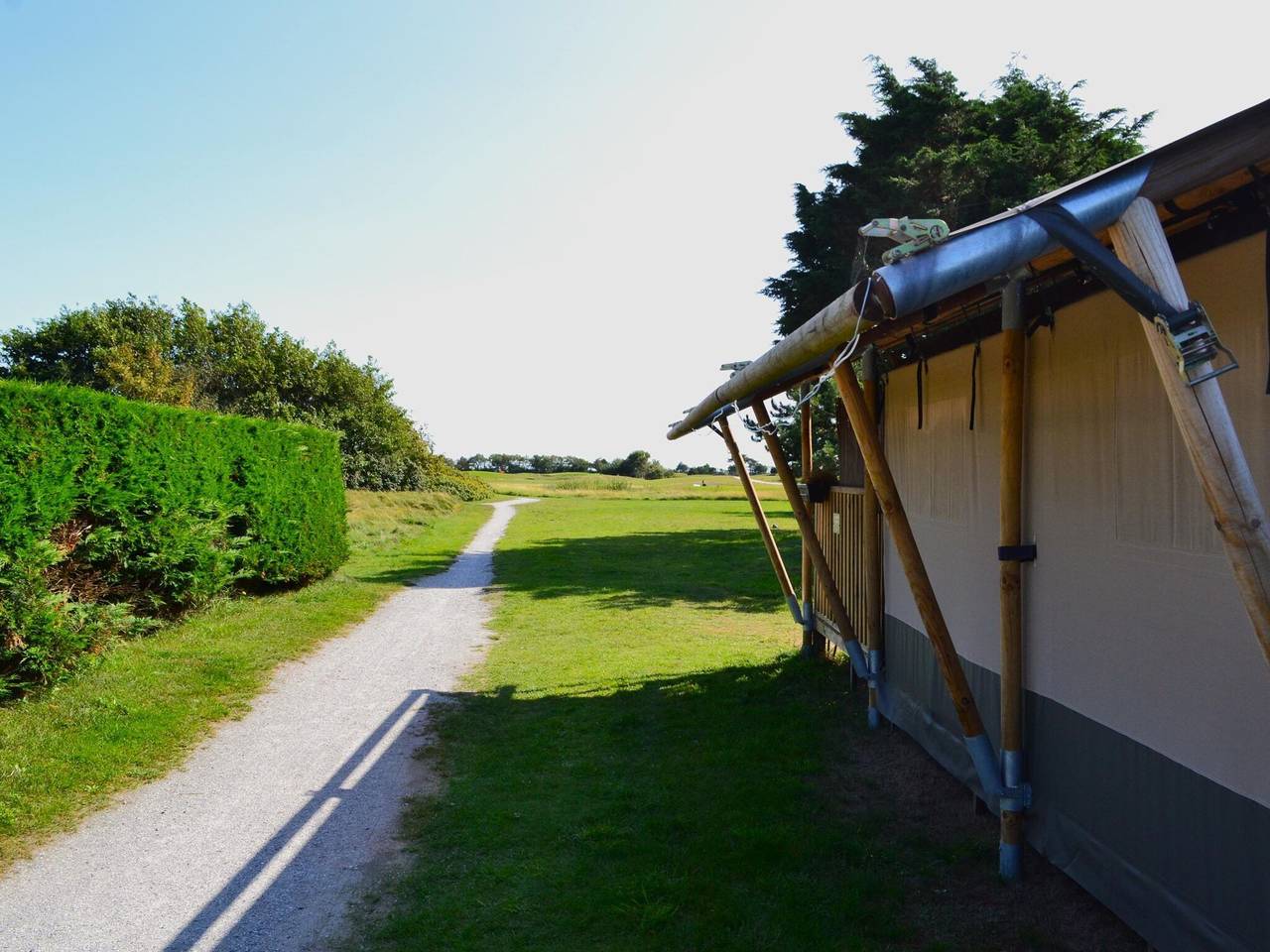 Safari-Zelt in den Niederlanden nahe Dünen & Meer in Hollum, Westfriesische Inseln