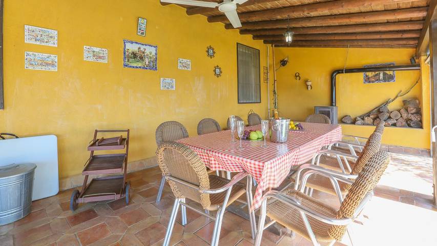 Chalet para 17 personas, con piscina y balcón/terraza en Sierra de Huelva - 4