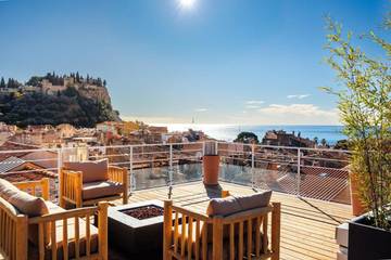 Villa pour 8 personnes, avec vue et balcon à Cassis