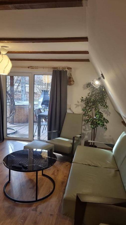 Lodge für 4 Personen, mit Garten und Ausblick sowie Sauna, mit Haustier in Polen - 3