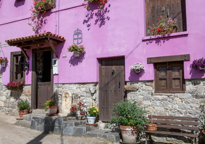 Casa rural para 6 personas, con terraza además de jardín y vistas, Se admiten mascotas en Laviana - 4