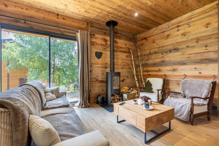 Chalet für 6 Personen, mit Garten - 1