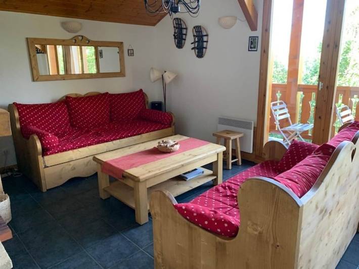 Chalet pour 8 personnes, avec balcon, adapté aux familles à Peisey-Nancroix - 2