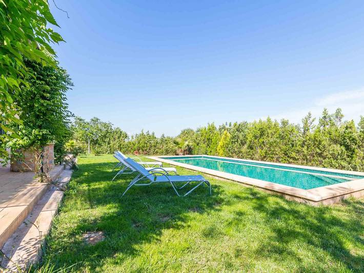 Casa rural para 6 personas, con piscina y jardín, Familias con niños en Binisalem - 3