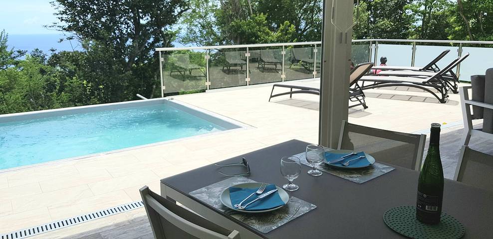 Location de vacances pour 8 personnes, avec piscine ainsi que jardin et terrasse dans Basse-Terre (homonymie) - 3