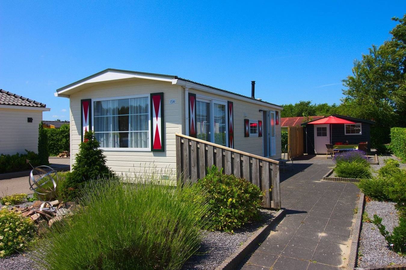 Chaletparc Krabbenkreek Zeeland — Chalet 152-154 in Sint-Annaland, Nederlandse Noordzeekust