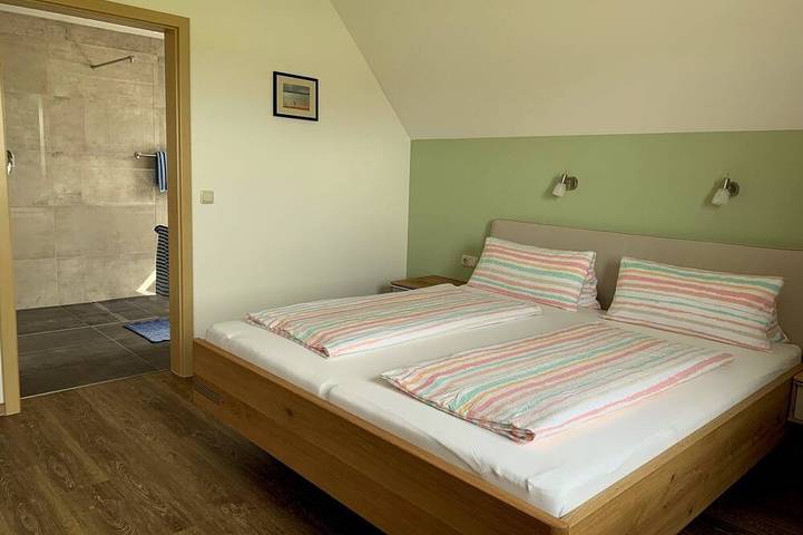 Ferienwohnung für 4 Personen, mit Garten und Balkon, mit Haustier in Haundorf