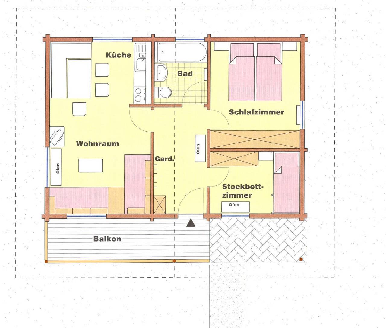 Ganze Ferienwohnung, Ferienwohnung für 6 Personen mit Garten in Villgratner Berge, Sankt Jakob in Defereggen