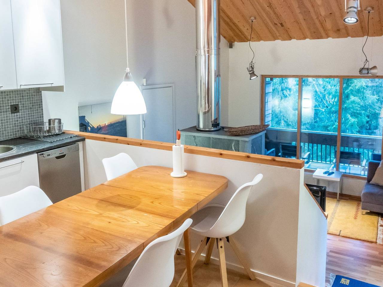 Sallan lumous a in Sallatunturi, Lappland