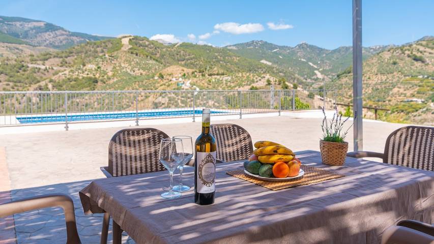 Casa rural para 6 personas, con balcón/terraza y piscina en Canillas de Albaida - 3