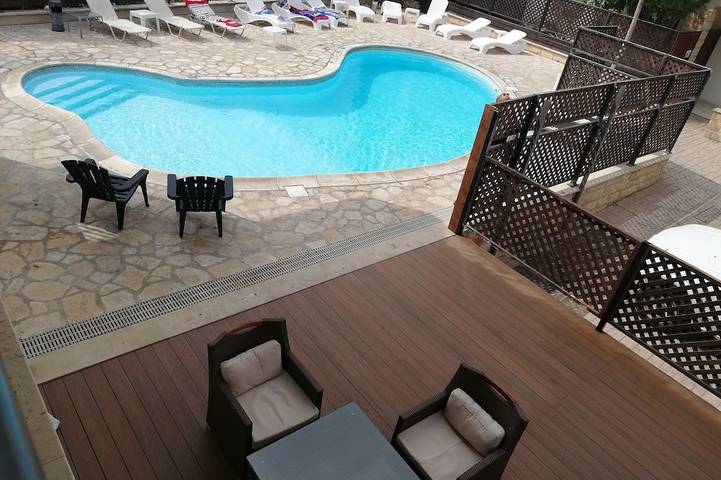 Appartement de vacances pour 3 personnes, avec balcon et piscine - 1