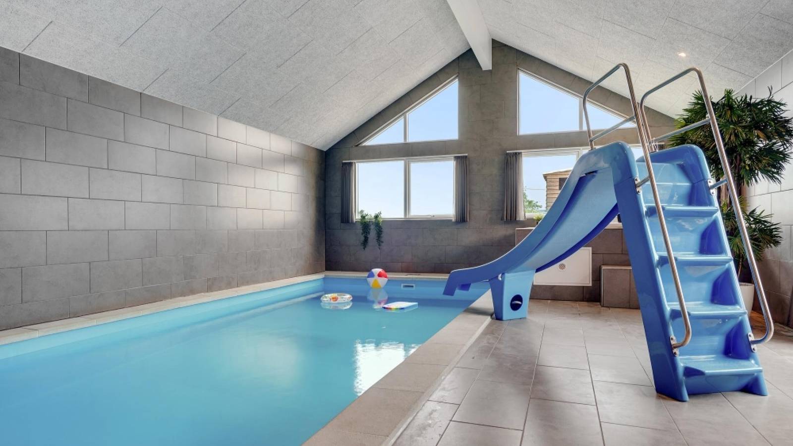 Luxusferienhaus mit Pool Nr. 546 bei Hostrup Strand in Limfjord in Westjütland