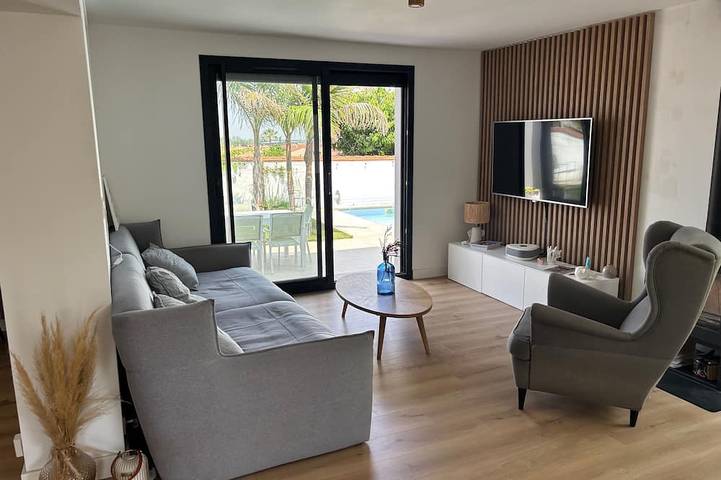 Location de vacances pour 6 personnes, avec piscine, animaux acceptés à Villeneuve-de-la-Raho - 3
