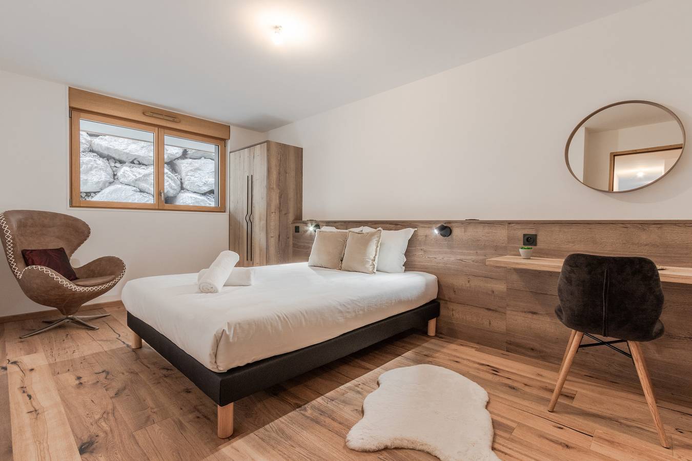 Apartamento entero, Apartamento de vacaciones para 6 personas con balcón in Combloux, Pays du Mont-Blanc
