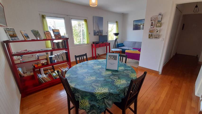 Appartement de vacances pour 4 personnes, avec jardin