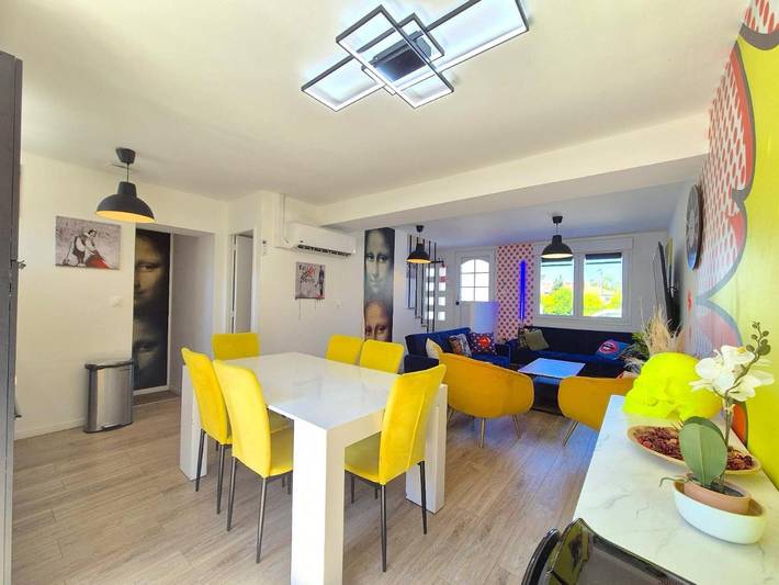 Gîte pour 10 personnes, avec Terrasse et Jardin à Tinqueux - 4