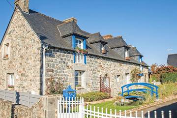Gîte pour 7 personnes, avec jardin, animaux acceptés à Langueux