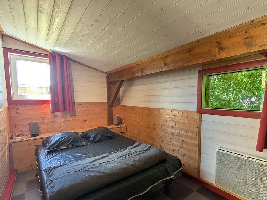 Camping Le Léman Plage - Chalet 2 personen - Cosy Chalet 2 Personen in Excenevex, Thonon-les-Bains und Umgebung