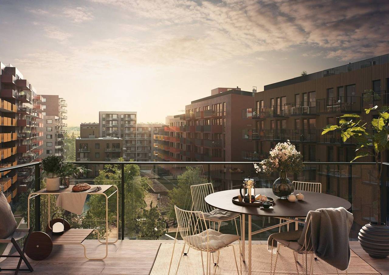 Ganze Wohnung, Neue moderne 2-Zimmer-Wohnung mit kostenlosem Parkplatz, Oslo in Lørenskog