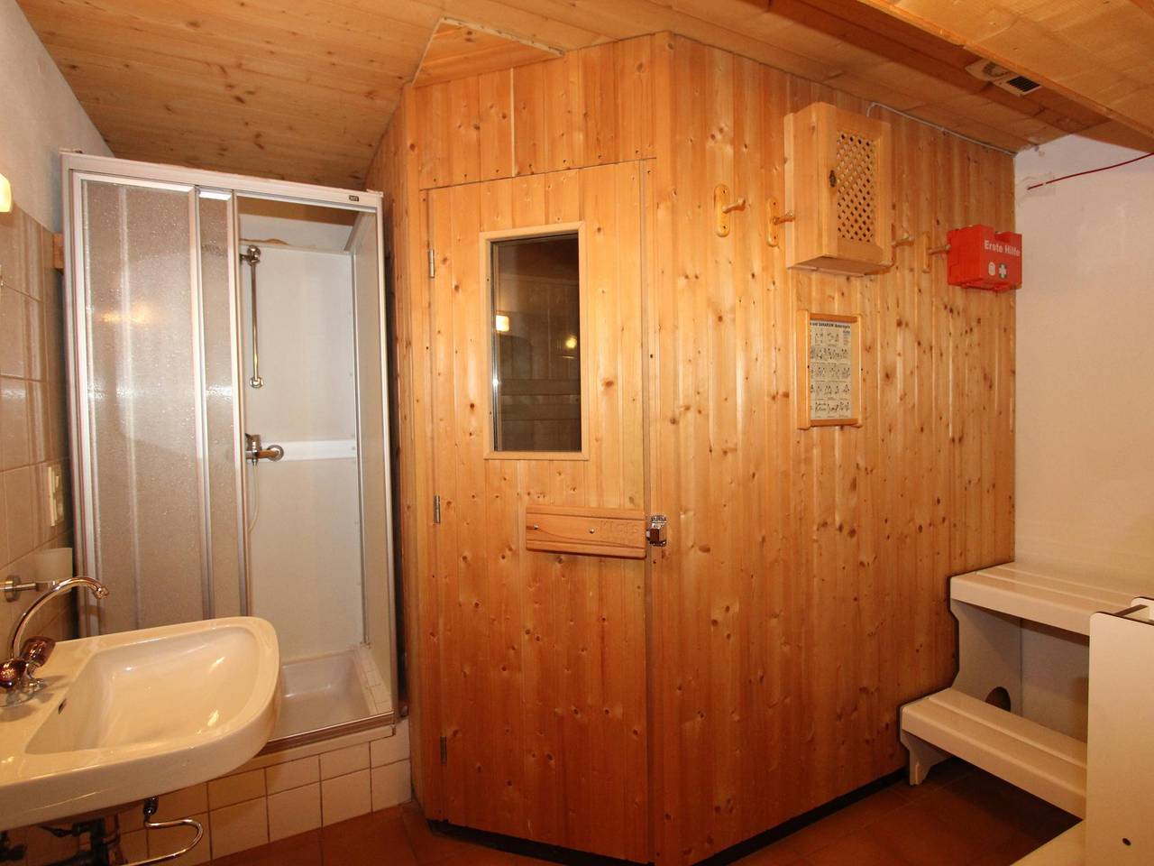Geräumiges Gruppenhaus mit privater Sauna
 in Huben, Längenfeld