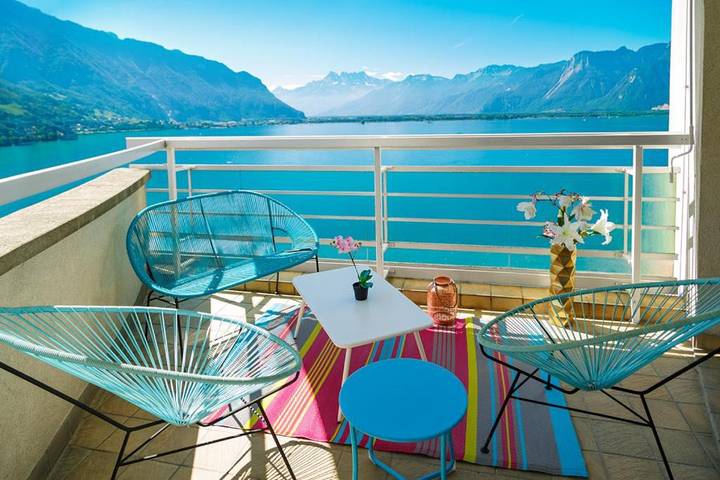 Ferienwohnung für 4 Personen, mit Balkon und Ausblick - 1