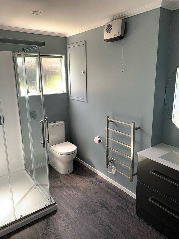 Ein familienfreundlicher Bach in Manawatu-Wanganui