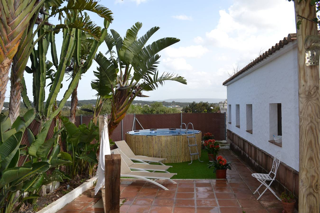 Casa de férias Casa Inma com Vista para a Montanha, Jardim & Wi-Fi in Barbate, Costa de la luz