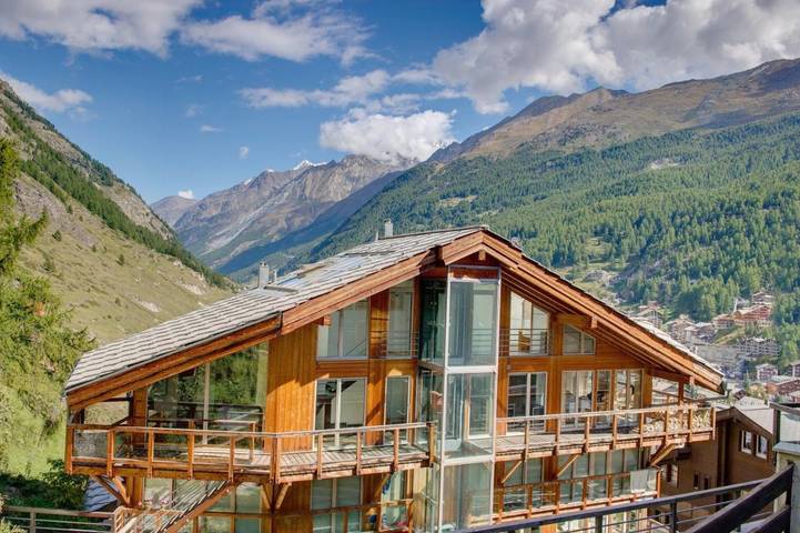 Chalet pour 2 personnes, avec balcon et vue à Zermatt - 4