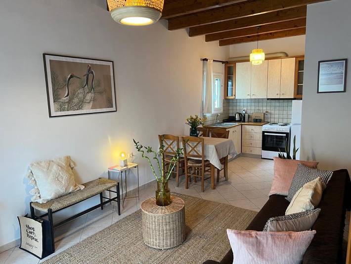 Appartement de vacances pour 6 personnes, avec vue et jardin