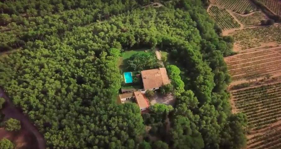 Casa rural para 14 personas, con piscina además de vistas y jardín en Cunit - 2