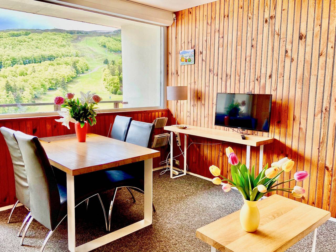 Appartement entier, Appartement "Caribou" avec vue sur le lac et terrasse privée in Super Besse, Besse-et-Saint-Anastaise