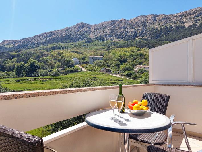 Apartamento de vacaciones para 4 personas, con balcón y jardín - 1
