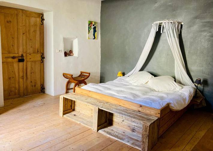 Maison d’hôte pour 2 personnes, avec Terrasse et Vue à Cros