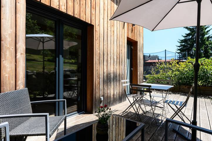 Gîte pour 3 personnes, avec Jardin
