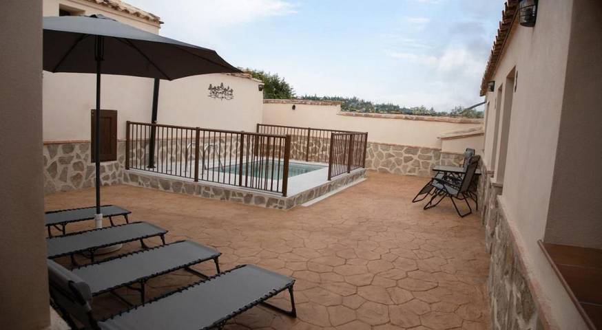 Casa de vacaciones para 10 personas, con piscina y terraza en Montes de Toledo - 2