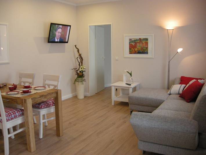 Vakantiewoning voor 3 personen, met terras en tuin in Prerow