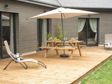 Gîte pour 8 personnes, avec terrasse, animaux acceptés à Hattenville