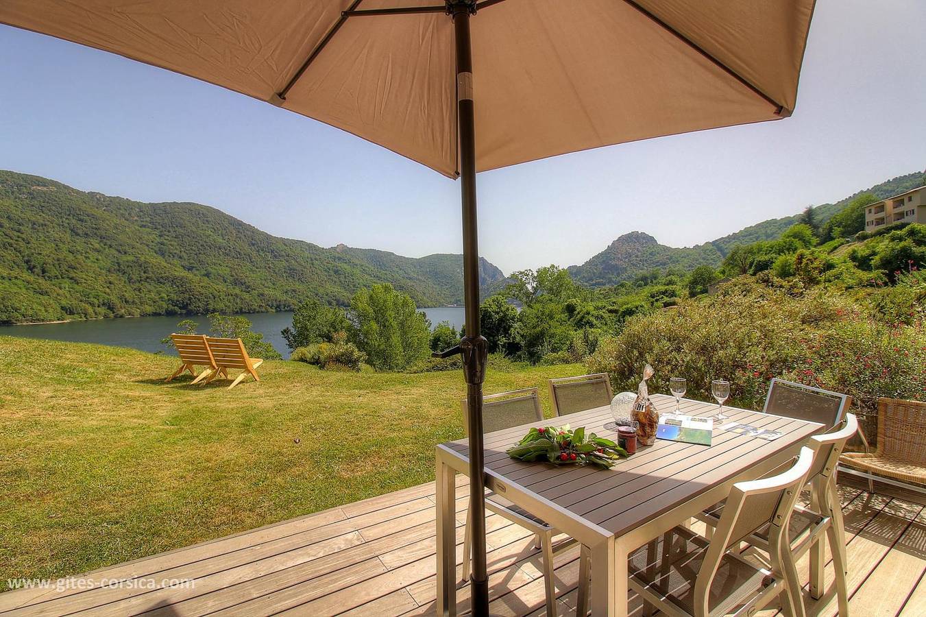 Forca d'Olmu - Côté lac in Tolla, Ajaccio und Umgebung