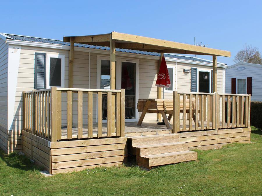 Camping Le Clos de Balleroy - Mobilhome 6 personnes - Eva 33 in Balleroy, Région de Bayeux