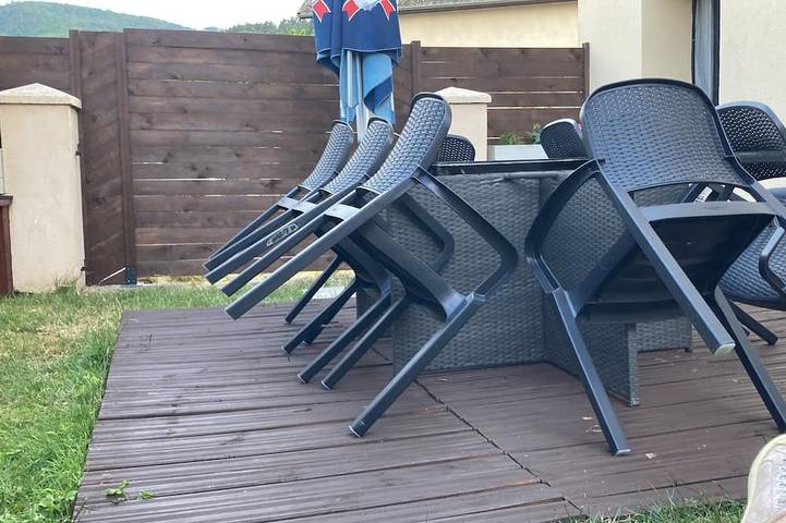 Maison de vacances pour 8 personnes, avec Terrasse et Jardin