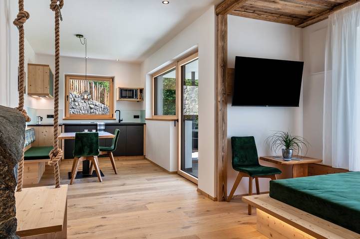 Hütte für 4 Personen, mit Garten und Sauna in Schlern-Gruppe