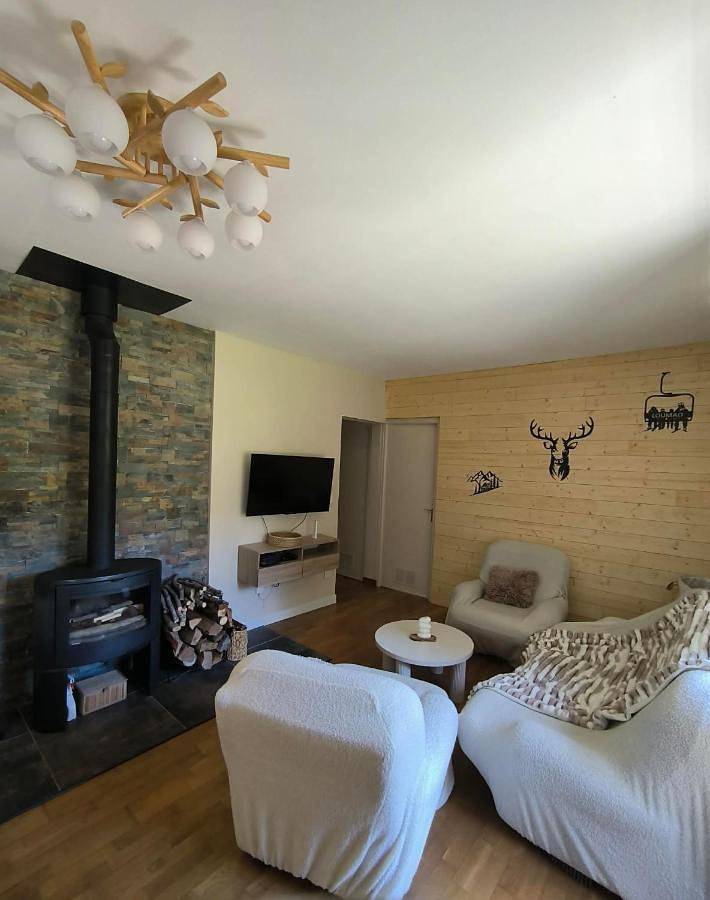 Chalet pour 10 personnes, avec Balcon ainsi que Terrasse et Vue