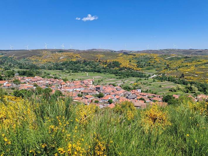 Casa de férias para 2 pessoas, com vista e jardim e ainda terraço em Distrito de Viseu
