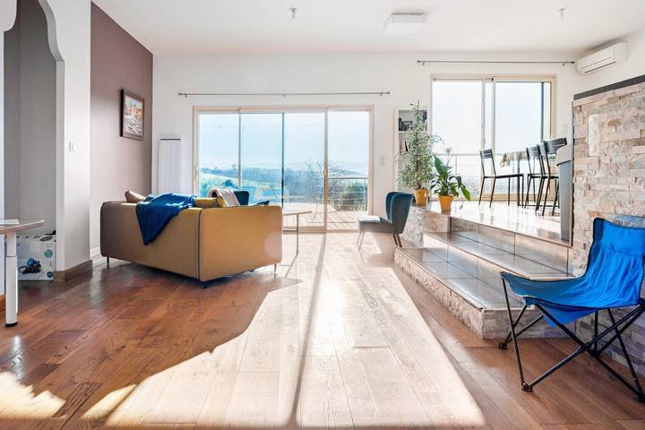 Maison de vacances pour 10 personnes, avec jardin ainsi que sauna et bassin pour enfant