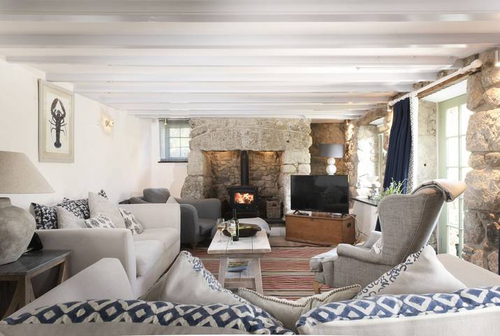 Casa rural para 8 personas con jardín in St Ives, Cornualles