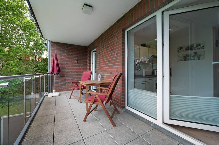 Ferienwohnung für 4 Personen, mit Balkon an der Wurster Nordseeküste - 4