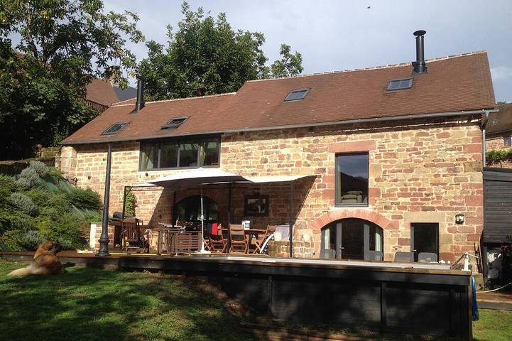 Maison de vacances pour 9 personnes, avec jardin