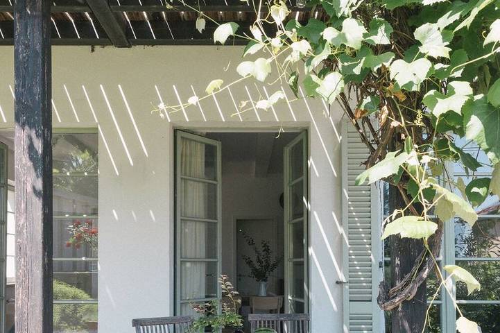 Ferienwohnung für 4 Personen, mit Terrasse und Garten sowie Sauna