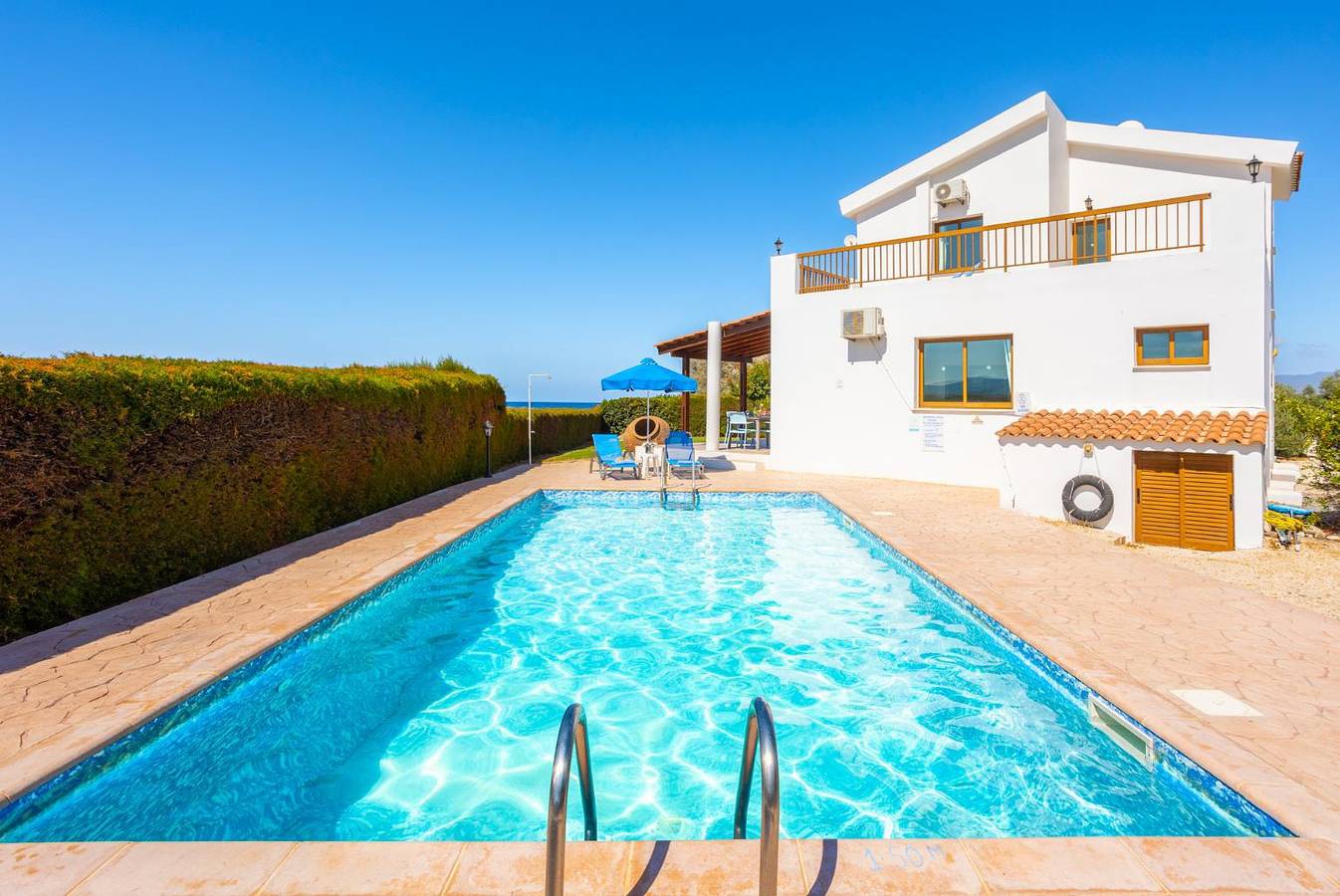 Villa für 6 Personen mit Garten in Πόλις Χρυσοχούς, Südzypern