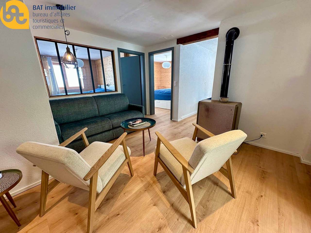 Ganze Wohnung, Biolle - Drei-Zimmer-Wohnung 
Gemütlich und frisch renoviert in Chalais (Schweiz), Walliser Alpen